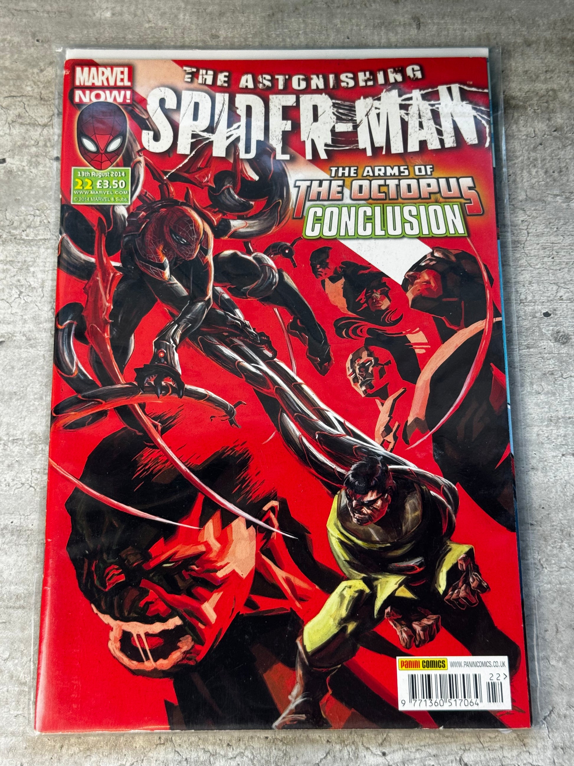 2014 - The Astonishing Spider-Man, Vol. 4 [UK] #22 - NM - ENG 1