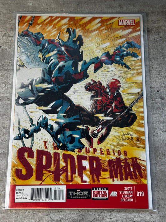 2013 - Superior Spider-Man, Vol. 1 #19 Var. A - 1.21 Giga-Whats?! - NM - ENG 1