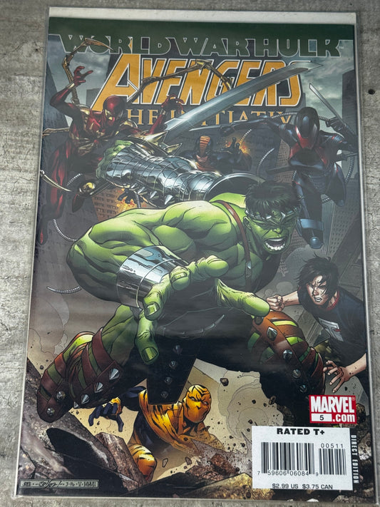 2007 - Avengers: The Initiative #5 Var. A - Secret Weapons - NM - ENG 1