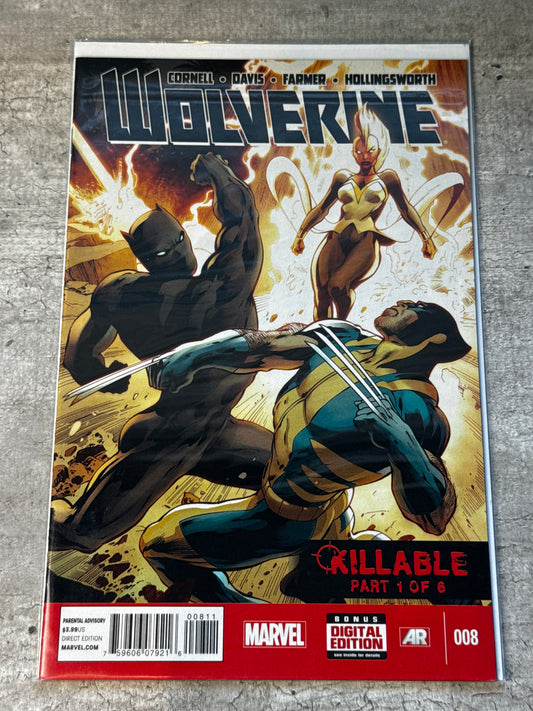 2013 - Wolverine, Vol. 5 #8 Var. A - Part 1 - NM - ENG 1