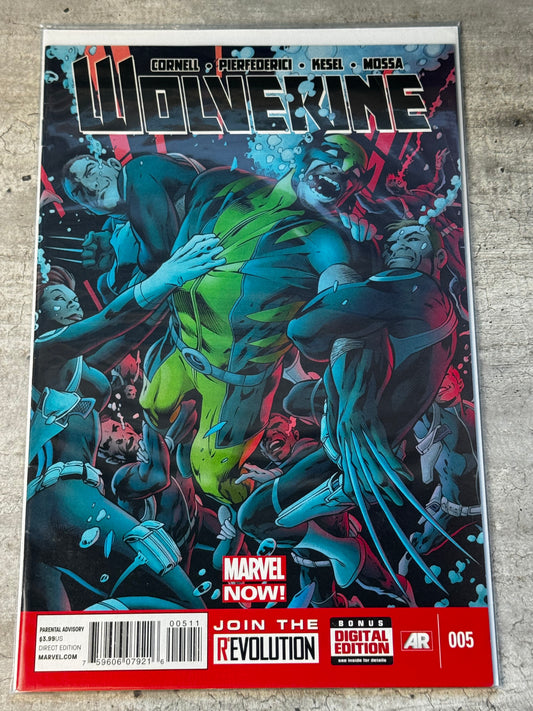 2013 - Wolverine, Vol. 5 #5 Var. A - Part One - NM - ENG 1