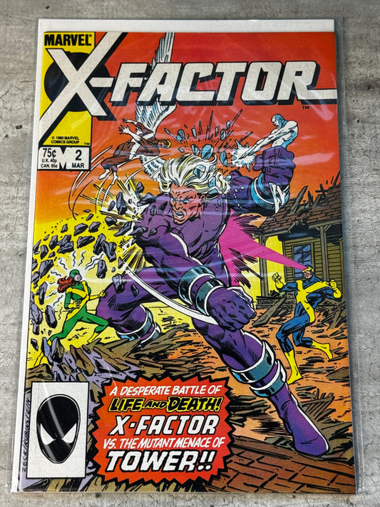 1985 - X-Factor, Vol. 1 #2 Var. A - Bless the Beasts and Children - NM- - ENG 1