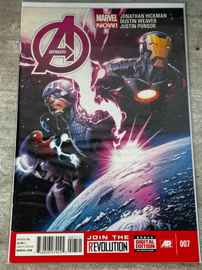 2013 - The Avengers, Vol. 5 #7 Var. A - The Last White Event - NM - ENG 1
