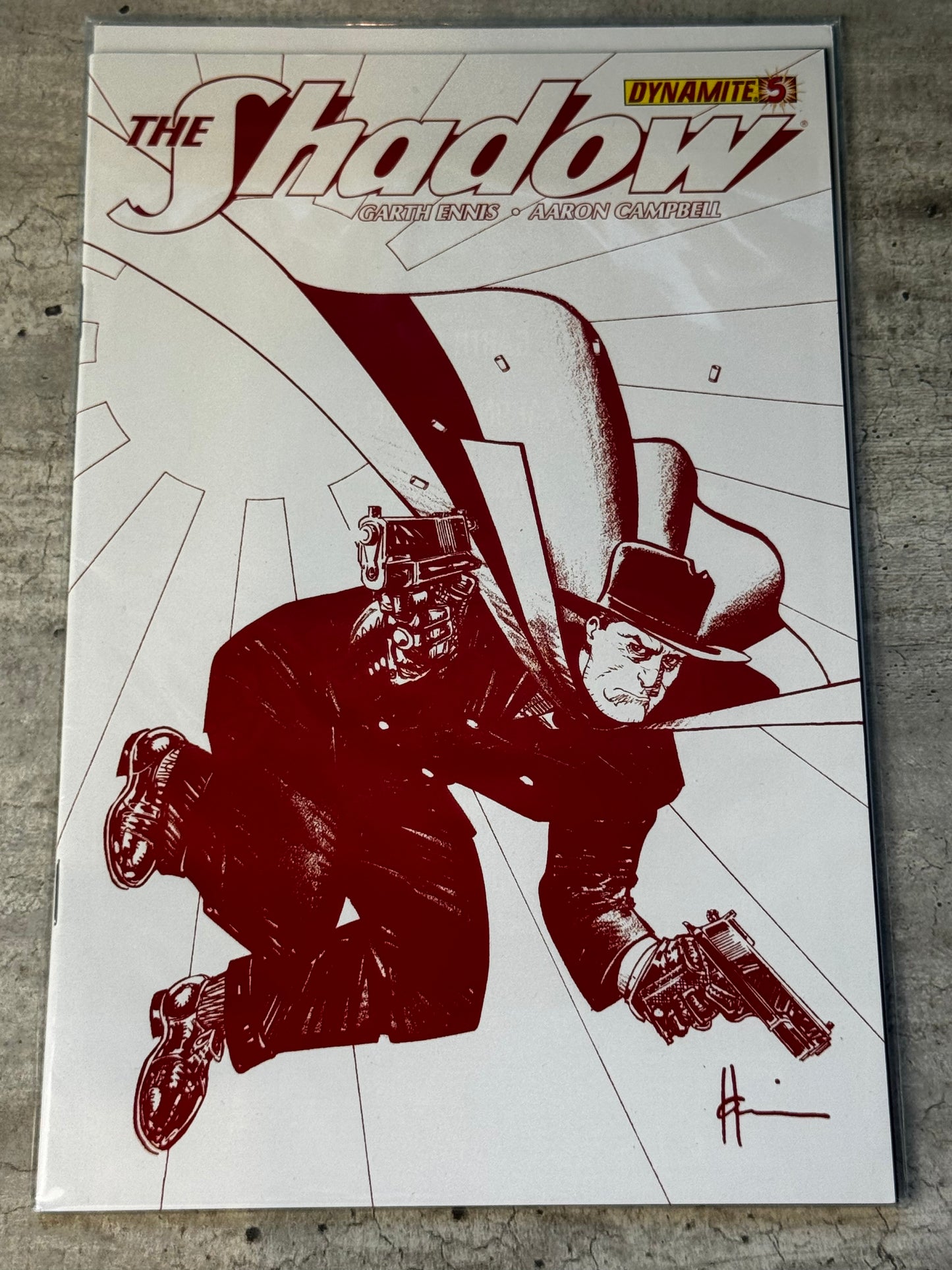2012 - The Shadow, Vol. 1 #5 Var. E - Part Five - NM+ - ENG 1