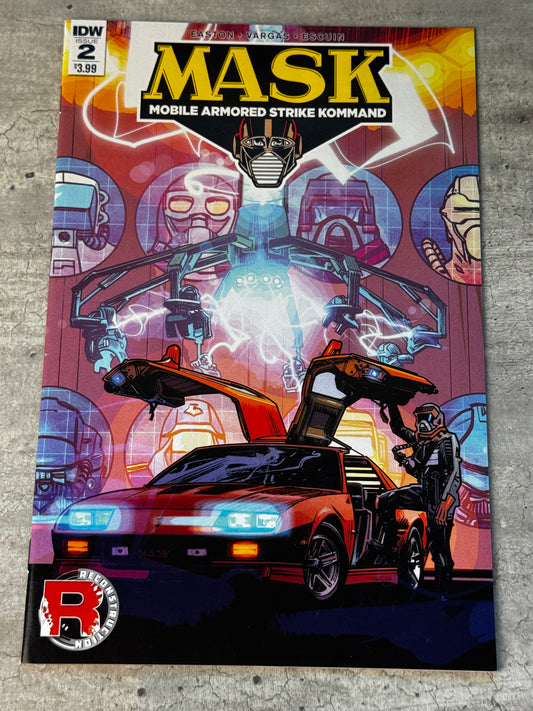 2016 - Mask: Mobile Armored Strike Kommand #2 Var. A - NM+ - ENG 1