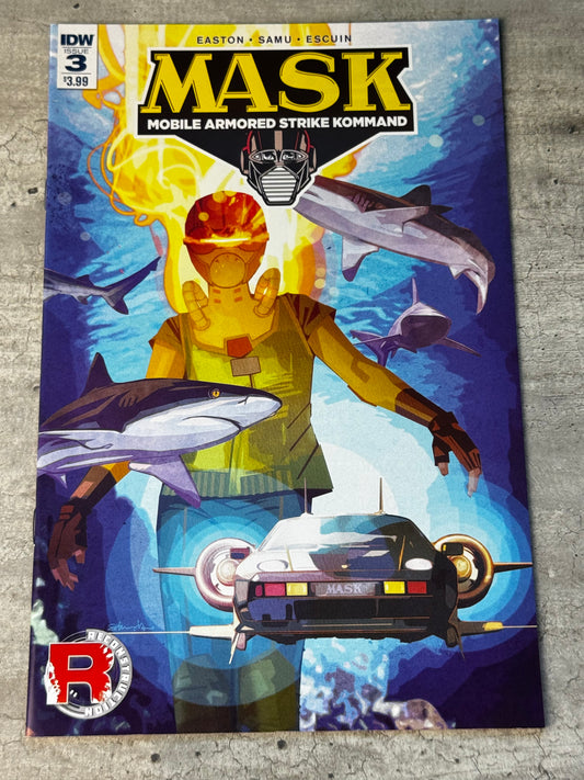 2017 - Mask: Mobile Armored Strike Kommand #3 Var. A - NM+ - ENG 1