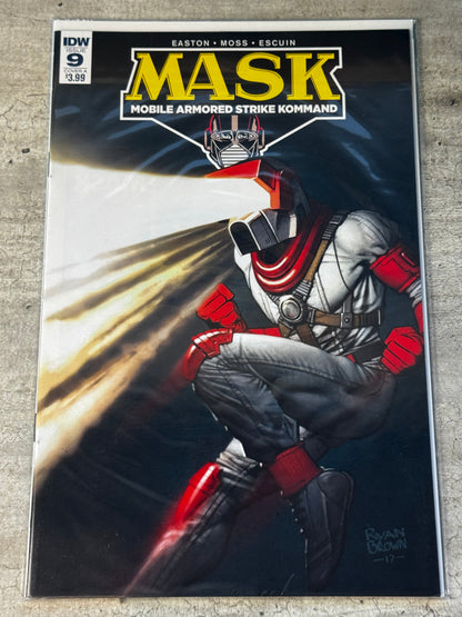 2017 - Mask: Mobile Armored Strike Kommand #9 Var. A - NM+ - ENG 1