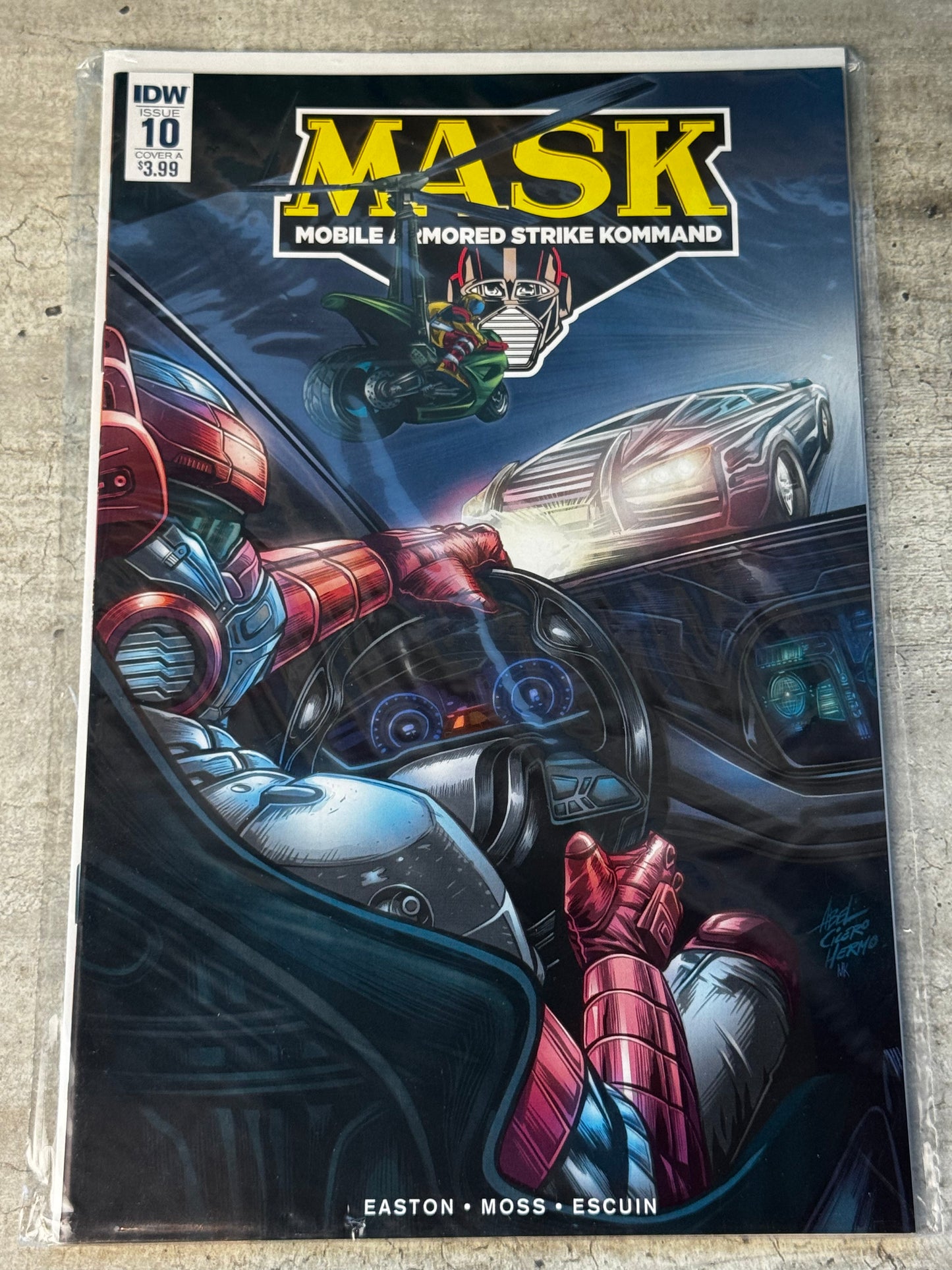 2017 - Mask: Mobile Armored Strike Kommand #10 Var. A - NM+ - ENG 1