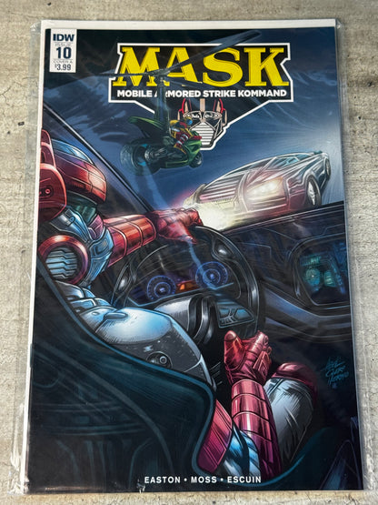 2017 - Mask: Mobile Armored Strike Kommand #10 Var. A - NM+ - ENG 1