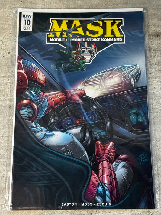 2017 - Mask: Mobile Armored Strike Kommand #10 Var. A - NM+ - ENG 1