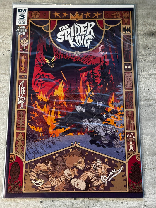 2018 - The Spider King #3 Var. A - NM+ - ENG 1