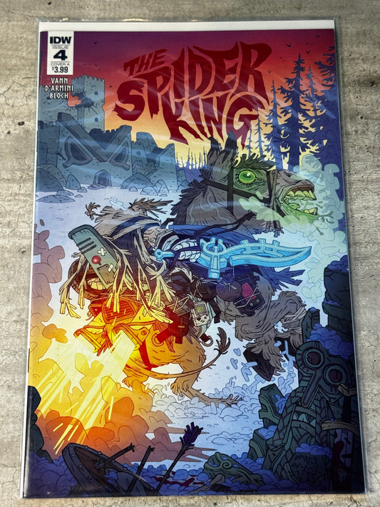 2018 - The Spider King #4 Var. A - NM+ - ENG 1