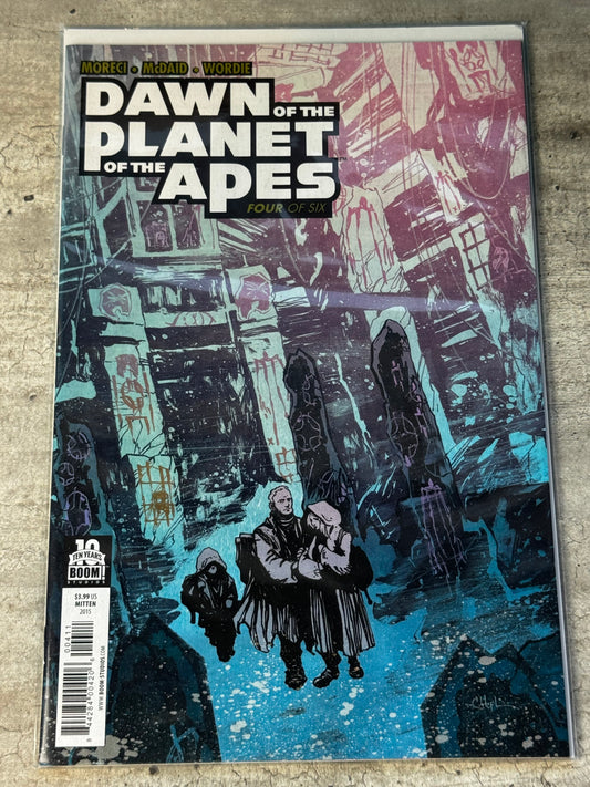 2015 - Dawn of the Planet of the Apes #4 Var. A - NM+ - ENG 1