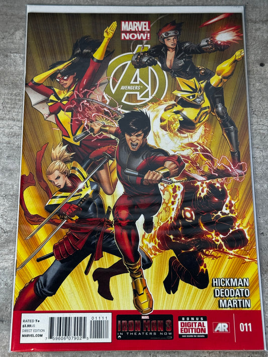2013 - The Avengers, Vol. 5 #11 Var. A - Wake the Dragon - NM - ENG 1