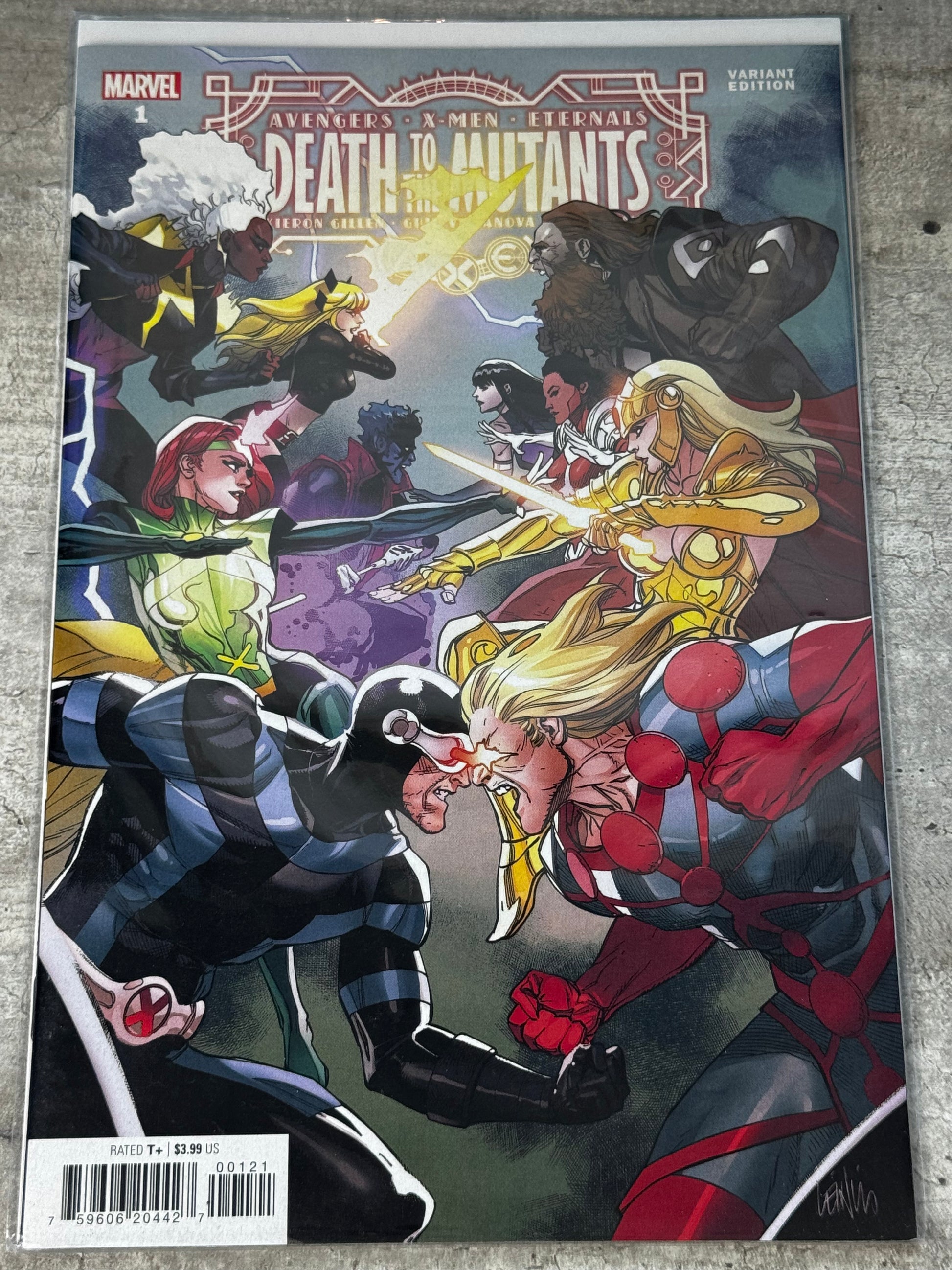 2022 - A.X.E.: Death to The Mutants #1 Var. B - NM+ - ENG 1