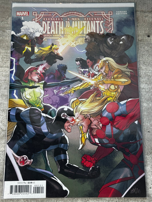 2022 - A.X.E.: Death to The Mutants #1 Var. B - NM+ - ENG 1