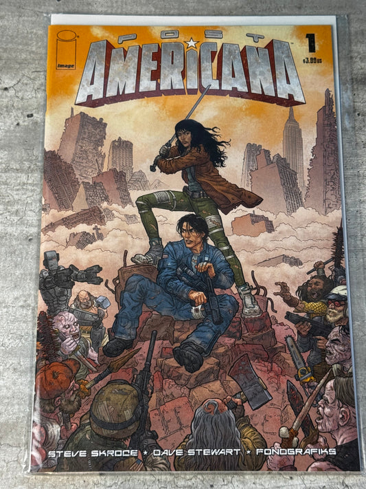 2020 - Post Americana #1 Var. A - NM+ - ENG 1