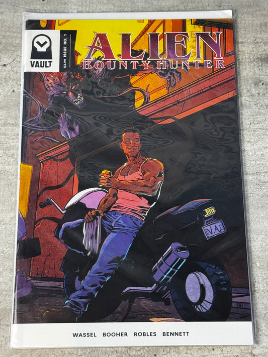 2017 - Alien Bounty Hunter #1 Var. B - NM+ - ENG 1