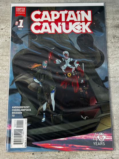 2015 - Captain Canuck, Vol. 1 #1 Var. B - NM+ - ENG 1