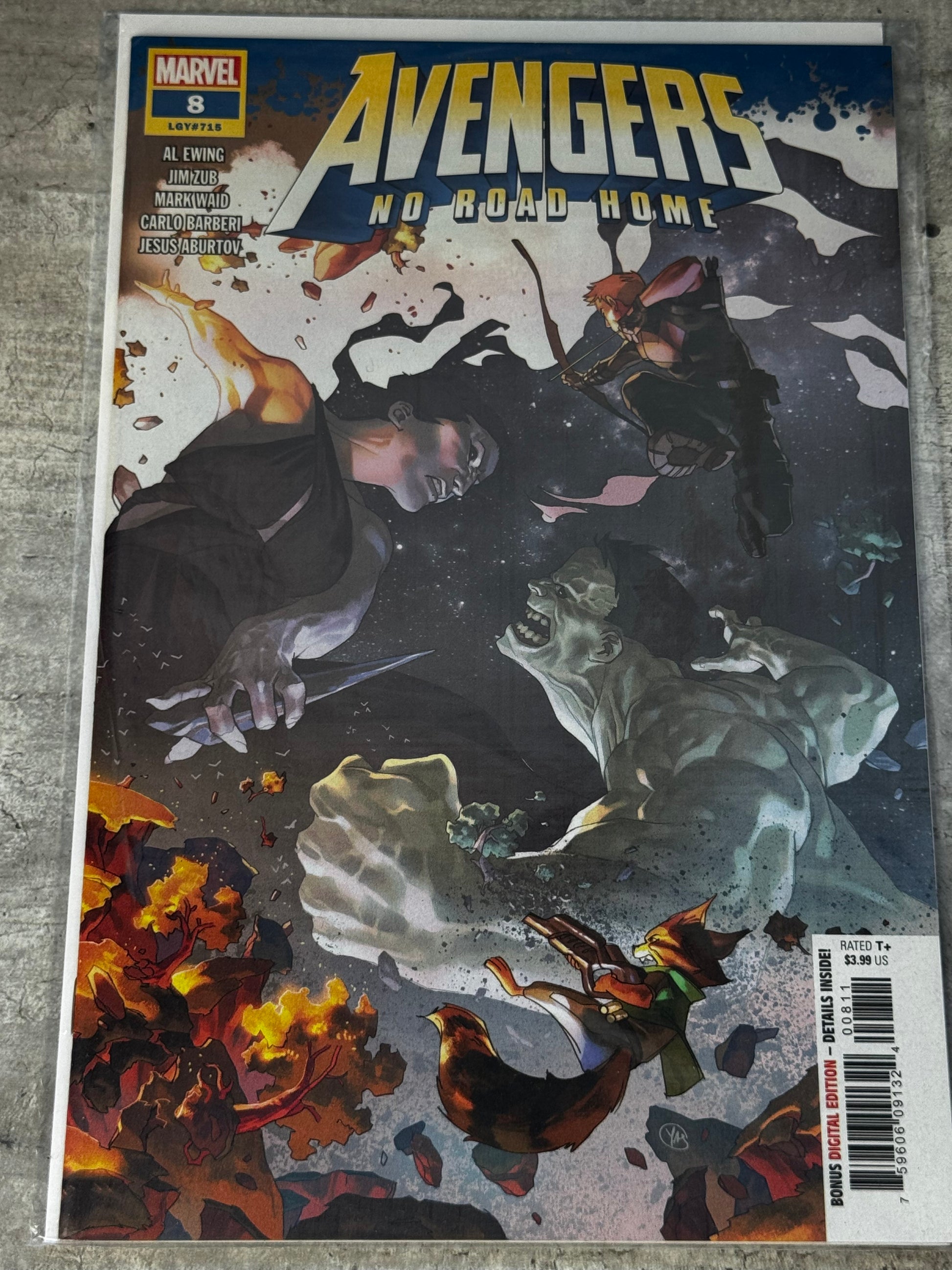 2019 - Avengers: No Road Home #8 Var. A - NM - ENG 1