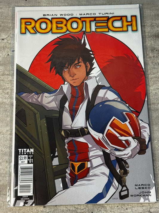 2017 - Robotech #1 Var. B - NM+ - ENG 1