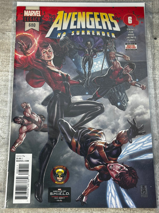 2018 - Avengers, Vol. 7 #680 Var. A - Part Six - NM - ENG 1