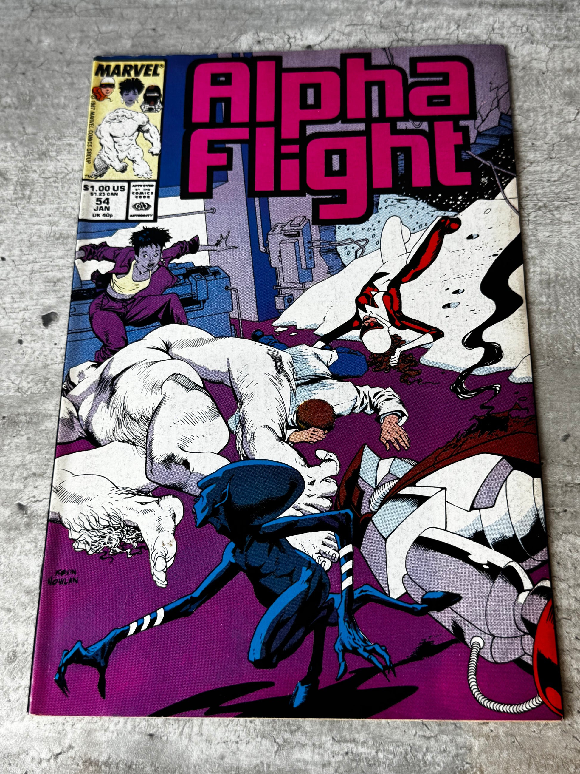 1987 - Marvel Comics - Alpha Flight, Vol. 1 #54 - Goblyn! - VF/NM - ENG 1
