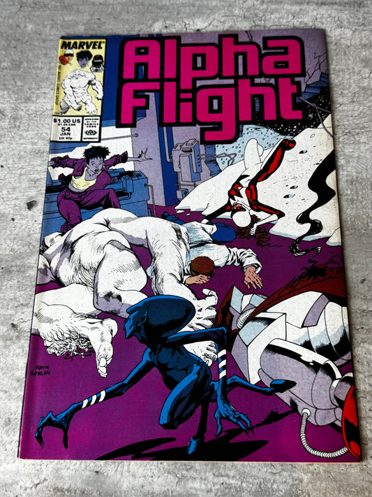 1987 - Marvel Comics - Alpha Flight, Vol. 1 #54 - Goblyn! - VF/NM - ENG 1