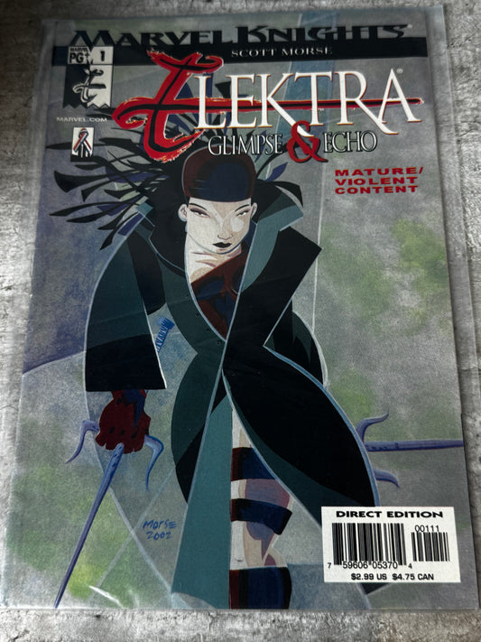2002 - Marvel Comics - Elektra: Glimpse & Echo #1 - Glimpse And Echo - NM - ENG 1