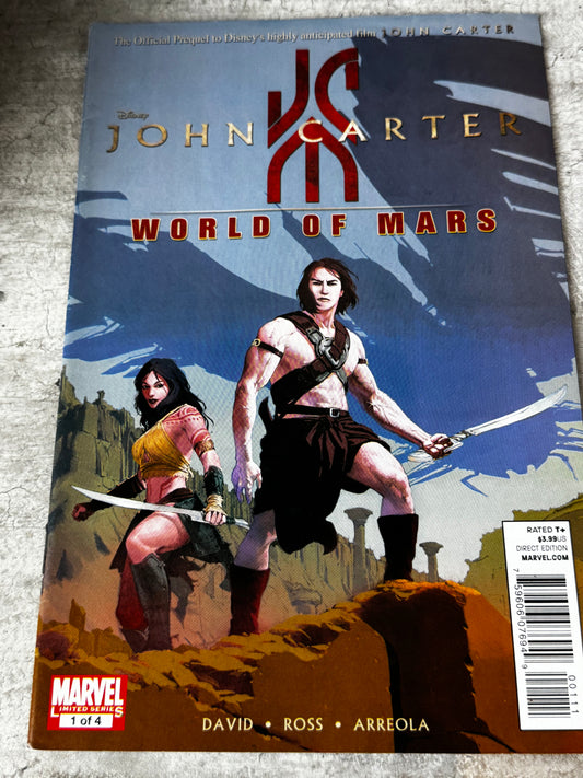 2011 - Marvel Comics - John Carter: World of Mars #1 Var. A - NM - ENG 1