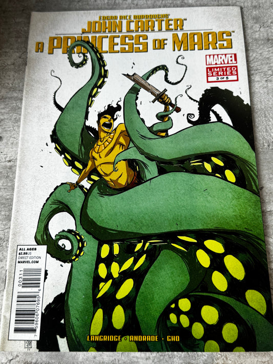 2011 - Marvel Comics - John Carter: A Princess of Mars #3 Var. A - NM - ENG 1