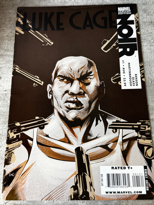 2009 - Marvel Comics - Luke Cage Noir #1 - Moon Over Harlem -  Var. B - NM - ENG 1