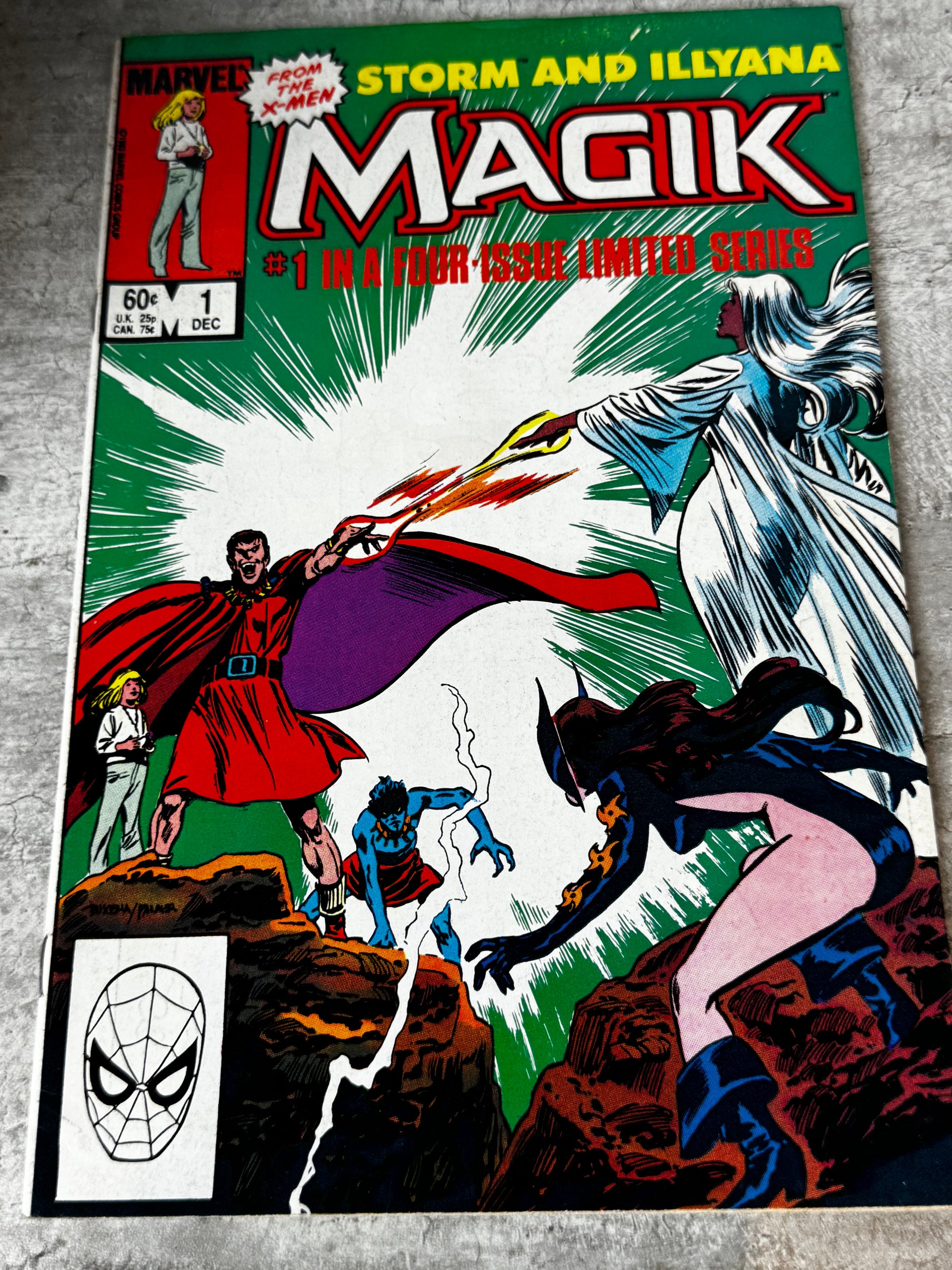 1983 - Marvel Comics - Magik, Vol. 1 #1 - Little Girl Lost -  Var. A - VF+ - ENG 1