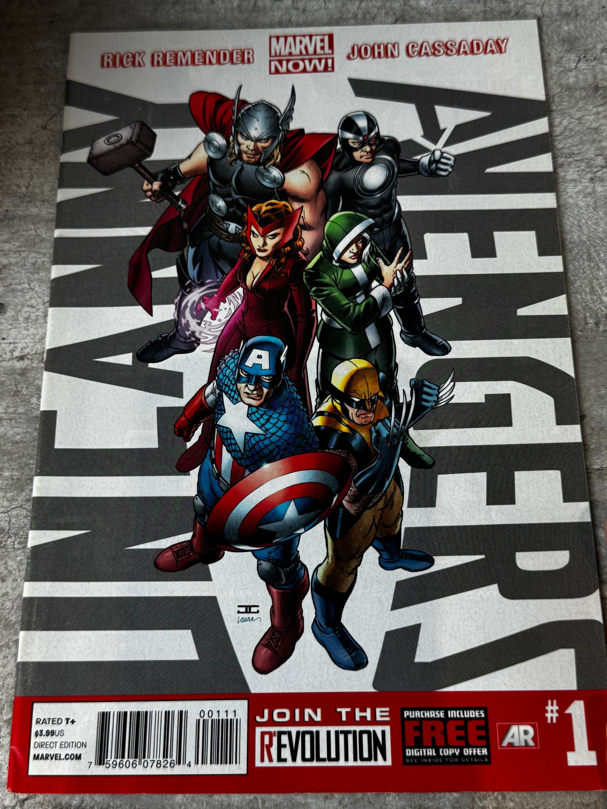 2012 - Marvel Comics - Uncanny Avengers, Vol. 1 #1 Var. A - NM - ENG 1