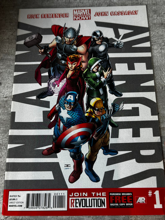 2012 - Marvel Comics - Uncanny Avengers, Vol. 1 #1 Var. A - NM - ENG 1