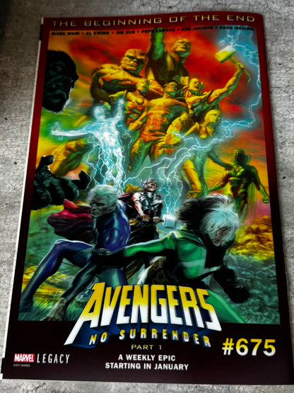 2017 - Marvel Comics - Marvel Legacy #1 Var. P - M - ENG 2