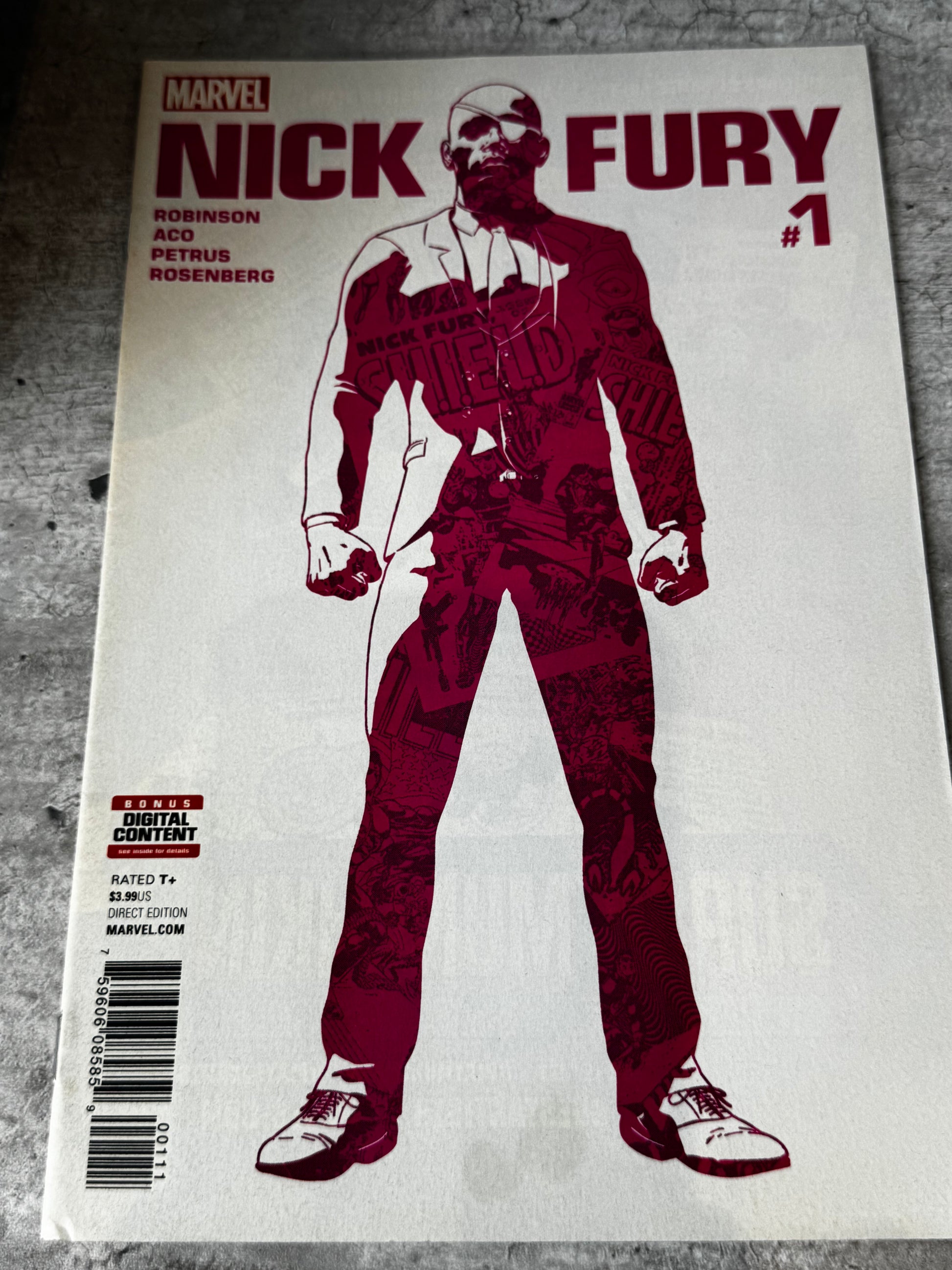 2017 - Marvel Comics - Nick Fury #1 Var. A - NM - ENG 1