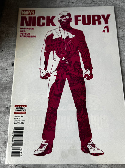 2017 - Marvel Comics - Nick Fury #1 Var. A - NM - ENG 1