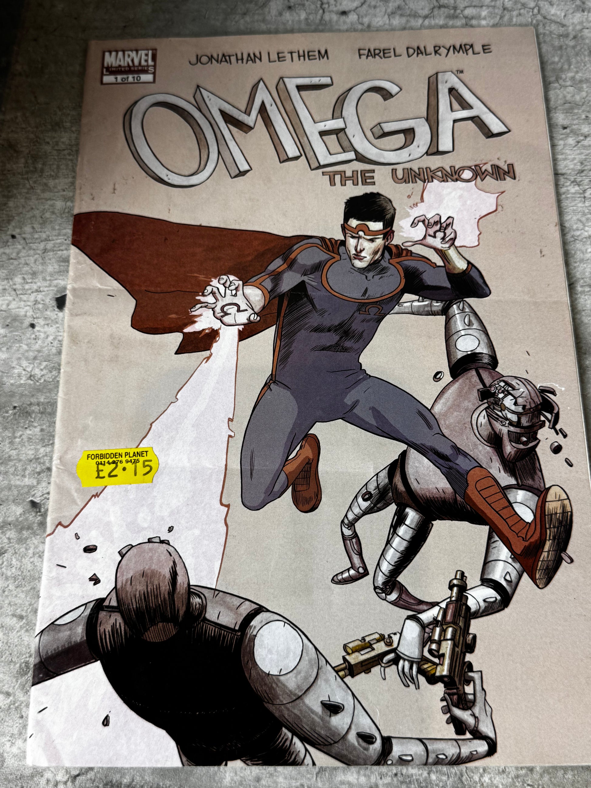 2007 - Marvel Comics - Omega the Unknown, Vol. 2 #1VF- - ENG 1