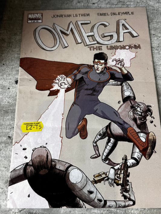 2007 - Marvel Comics - Omega the Unknown, Vol. 2 #1VF- - ENG 1