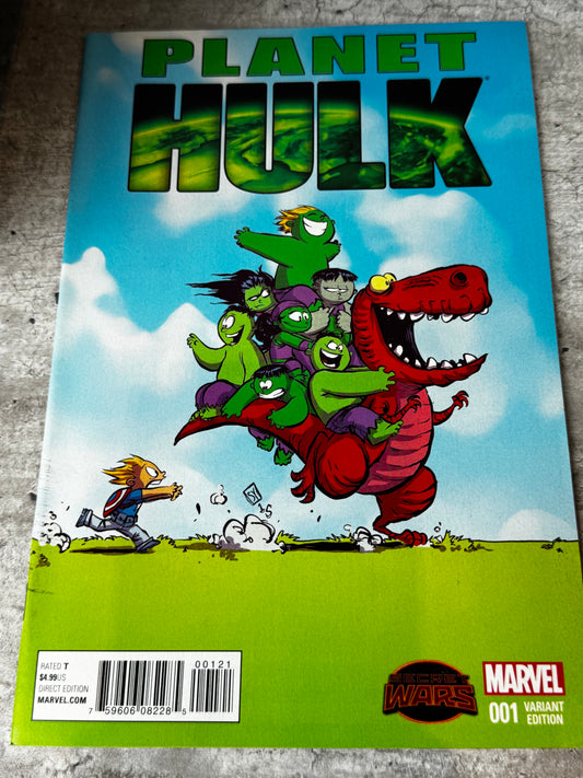 2015 - Marvel Comics - Planet Hulk #1 Var. B - NM+ - ENG 1