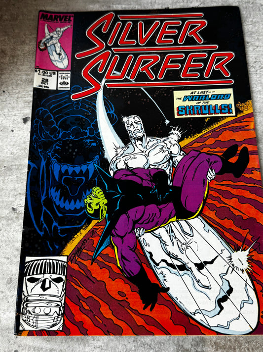 1989 - Marvel Comics - Silver Surfer, Vol. 3 #28 Var. A - VF/NM - ENG 1