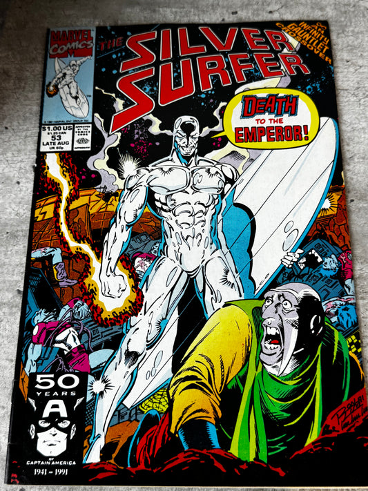 1991 - Marvel Comics - Silver Surfer, Vol. 3 #53 Var. A - VF/NM - ENG 1