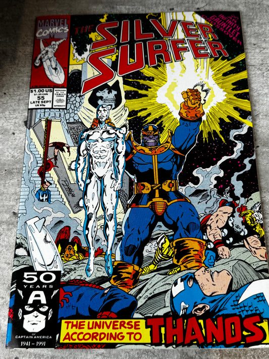 1991 - Marvel Comics - Silver Surfer, Vol. 3 #55 Var. A - VF/NM - ENG 1