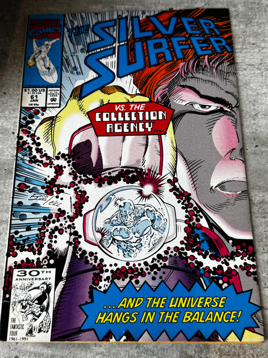 1991 - Marvel Comics - Silver Surfer, Vol. 3 #61 Var. A - VF/NM - ENG 1