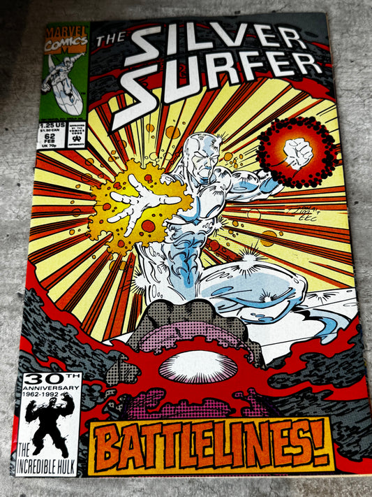 1992 - Marvel Comics - Silver Surfer, Vol. 3 #62 Var. A - VF/NM - ENG 1