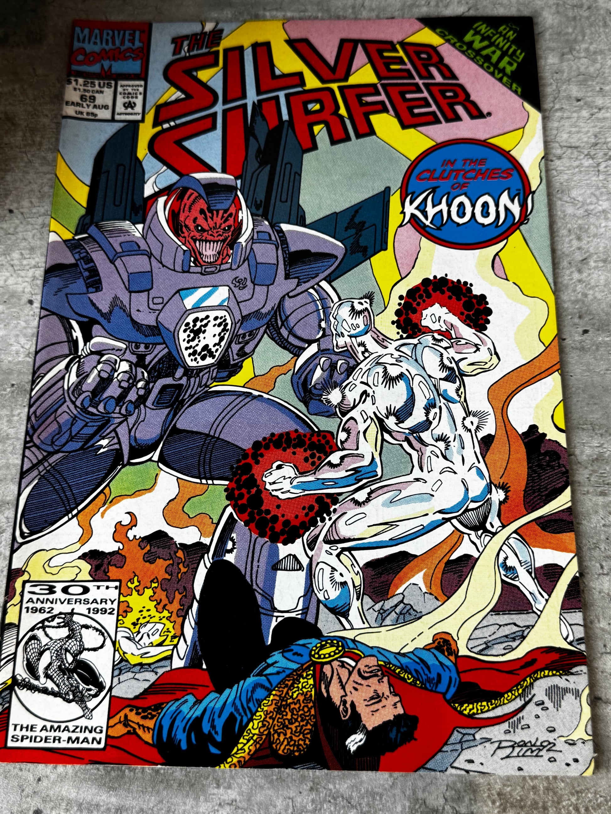 1992 - Marvel Comics - Silver Surfer, Vol. 3 #69 Var. A - NM- - ENG 1