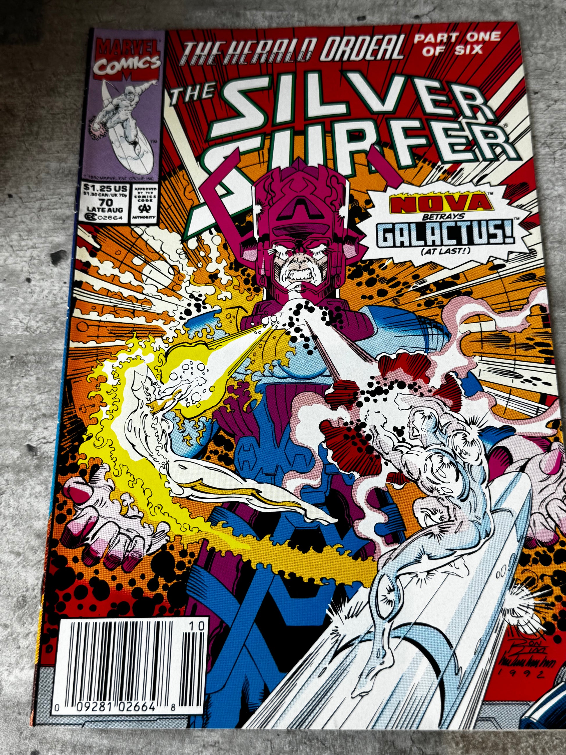 1992 - Marvel Comics - Silver Surfer, Vol. 3 #70 Var. B - NM- - ENG 1