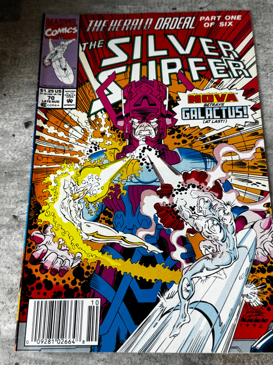1992 - Marvel Comics - Silver Surfer, Vol. 3 #70 Var. B - NM- - ENG 1