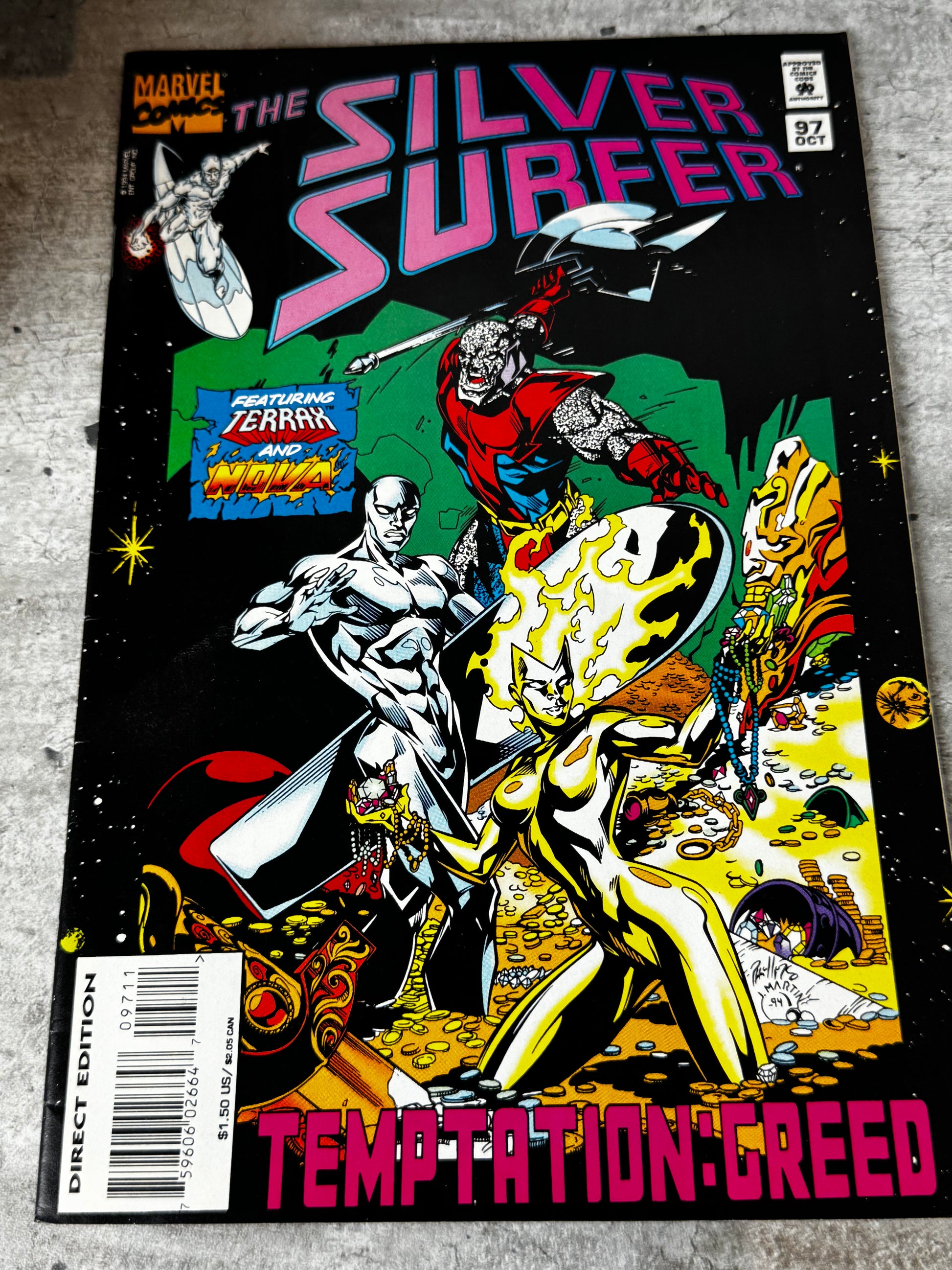 1994 - Marvel Comics - Silver Surfer, Vol. 3 #97 - Wealth -  Var. A - NM- - ENG 1